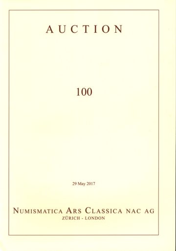 Numismatica Ars Classica Auction 100 I (2017) cover