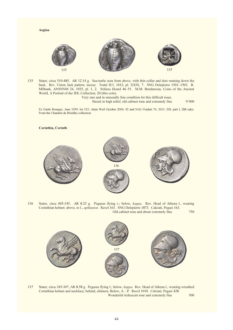 Numismatica Ars Classica Auction 100 I (2017) page 45