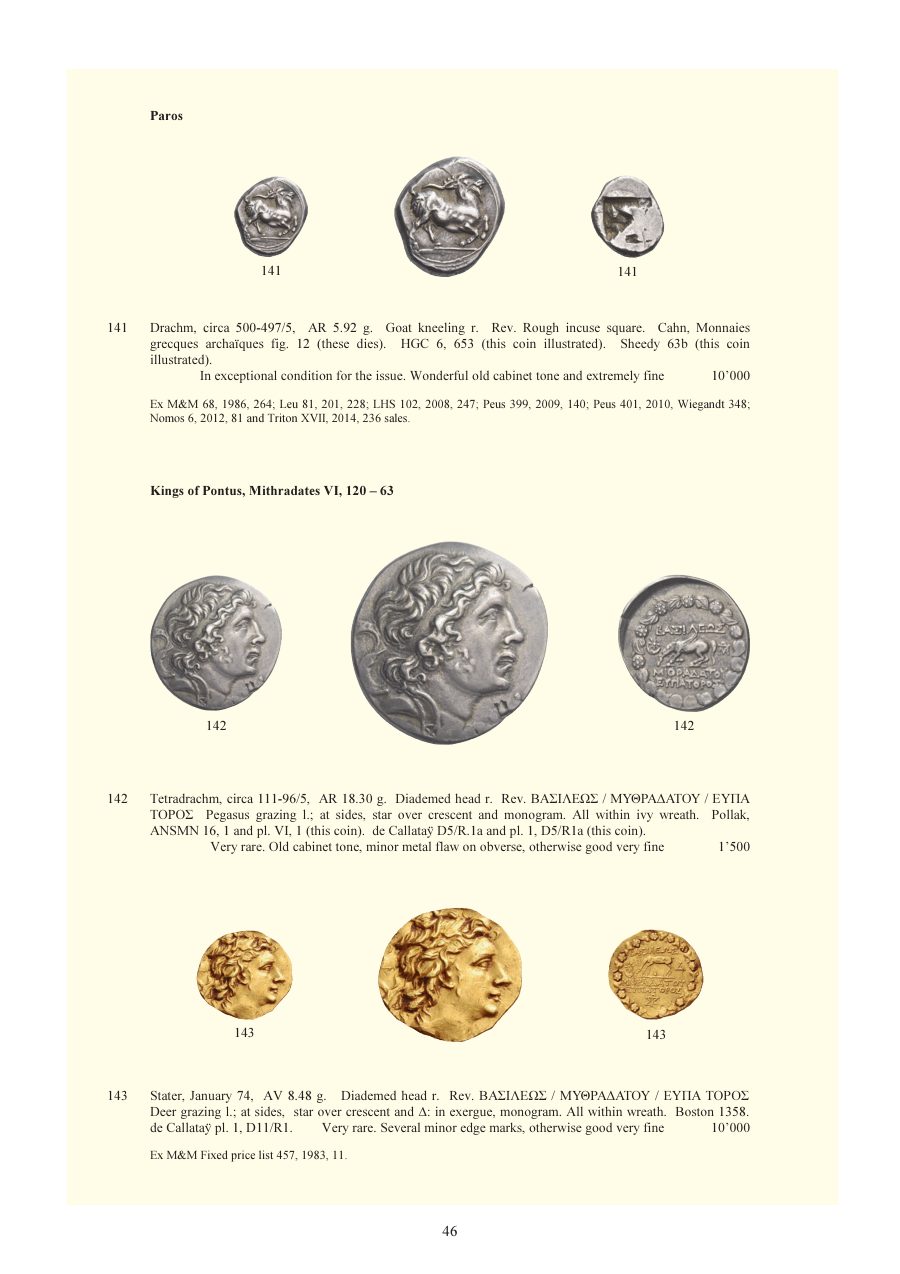 Numismatica Ars Classica Auction 100 I (2017) page 47