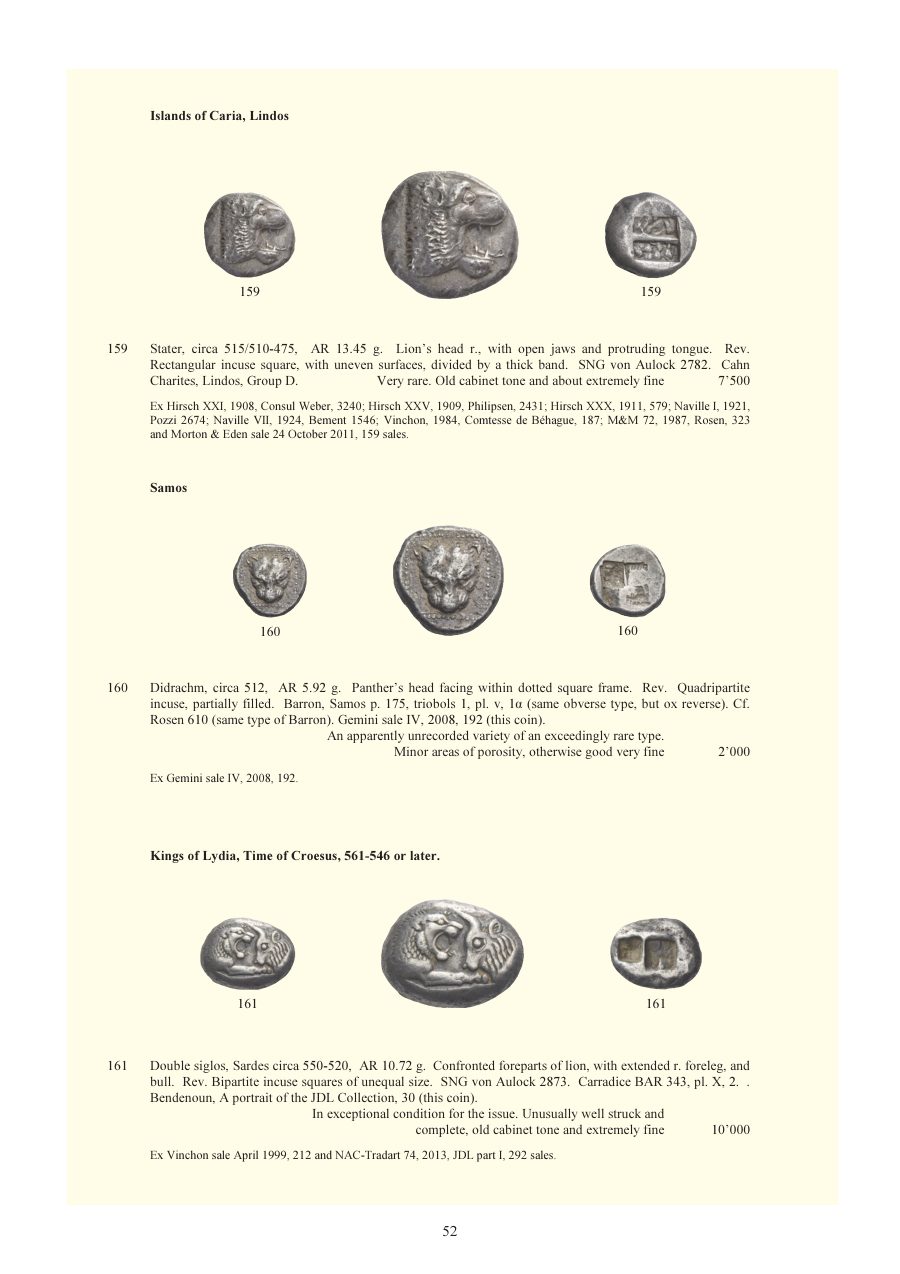 Numismatica Ars Classica Auction 100 I (2017) page 53