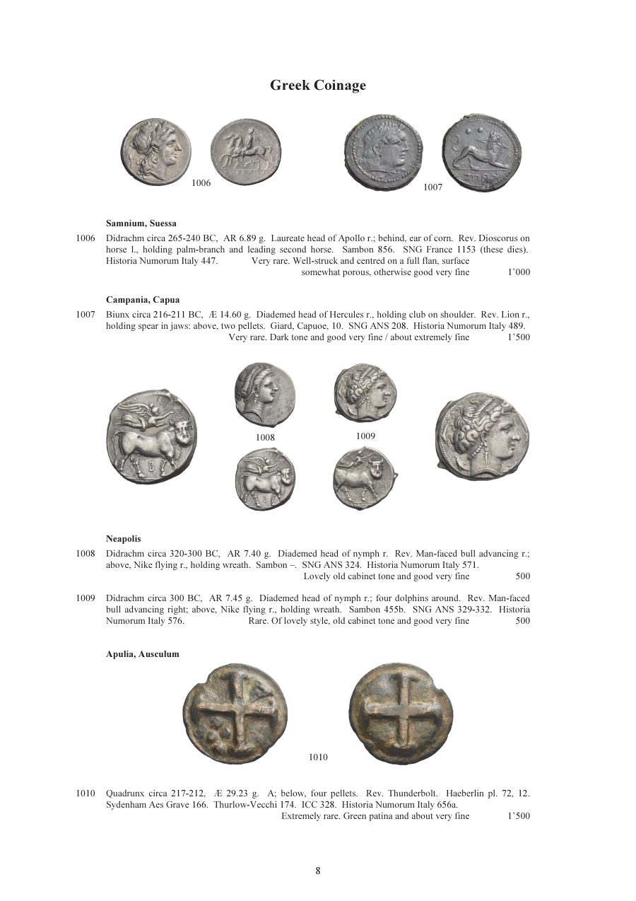 Numismatica Ars Classica Auction 100 II (2017) page 9