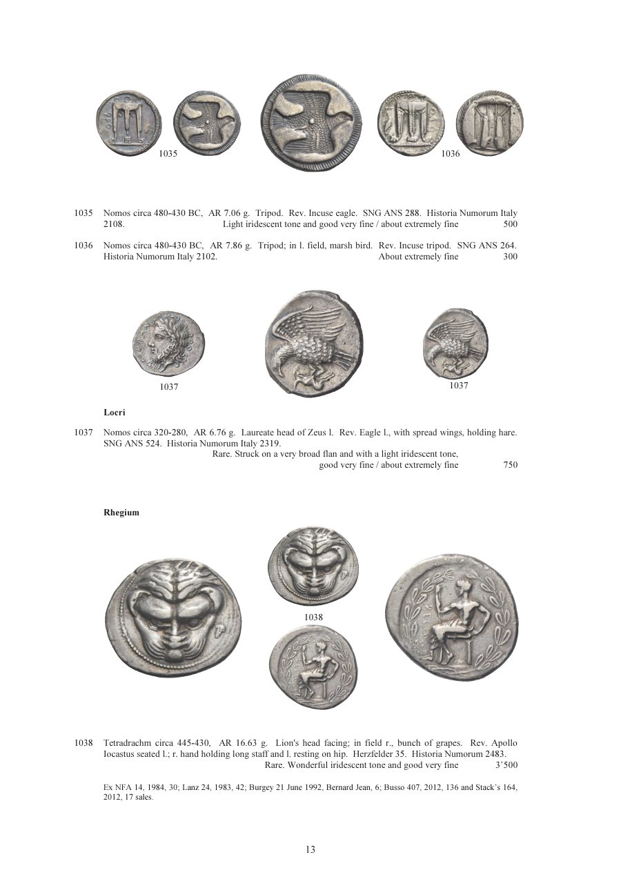 Numismatica Ars Classica Auction 100 II (2017) page 14