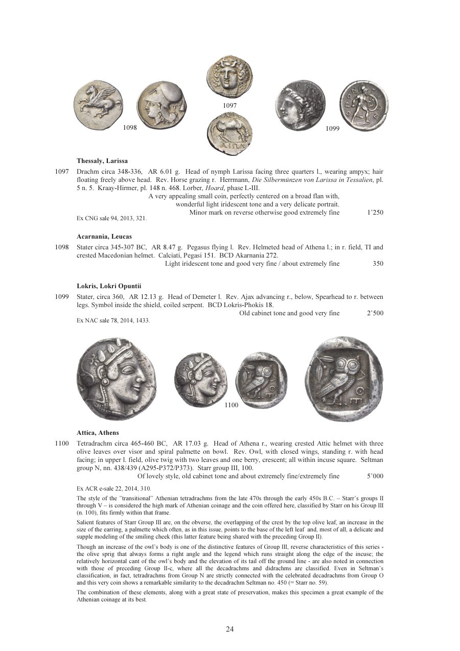 Numismatica Ars Classica Auction 100 II (2017) page 25