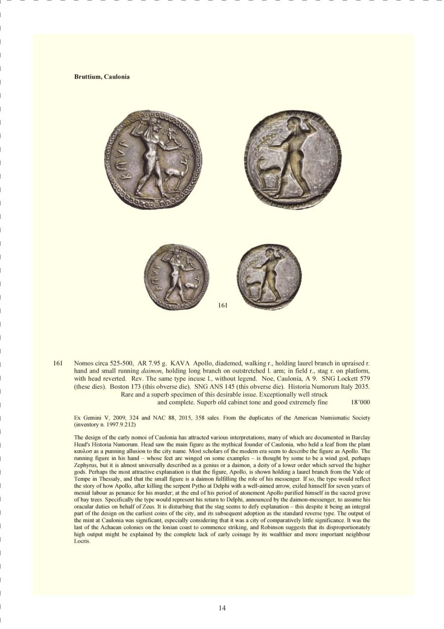 Numismatica Ars Classica Auction 106 (2018) page 15