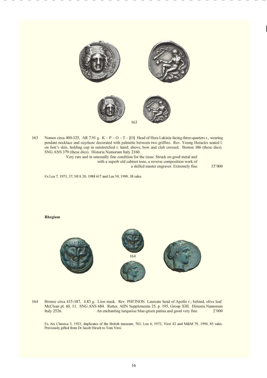 Numismatica Ars Classica Auction 106 (2018) page 17