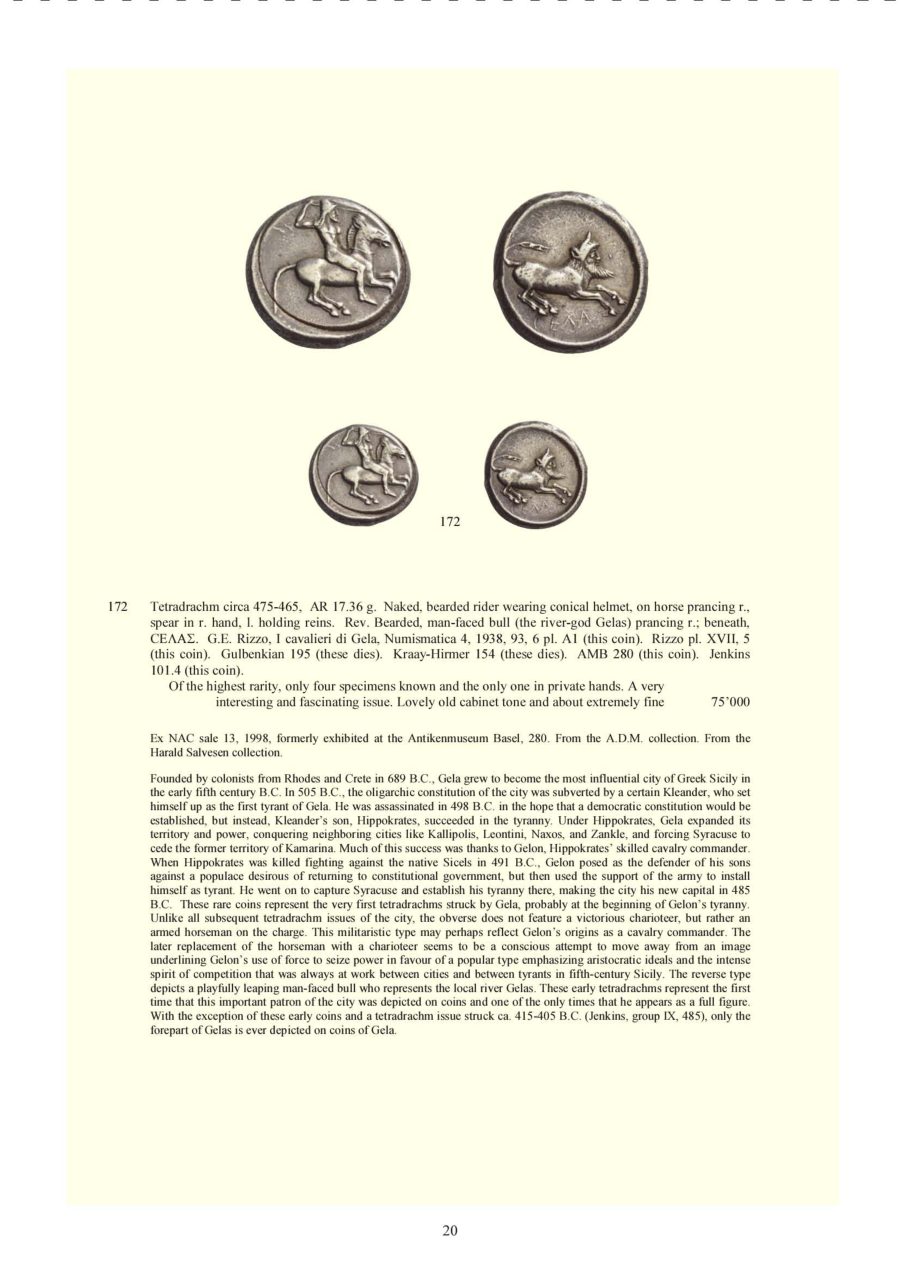 Numismatica Ars Classica Auction 106 (2018) page 21