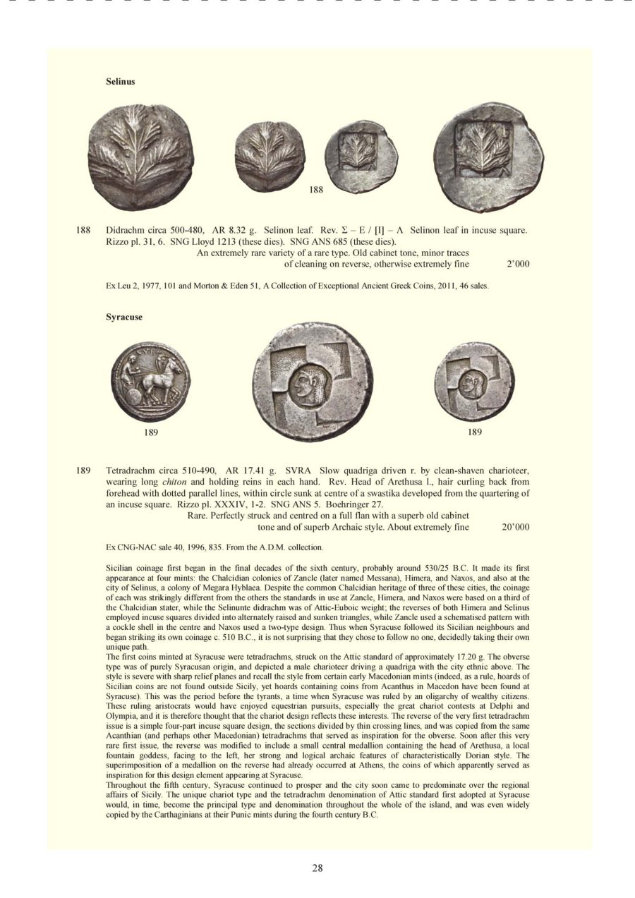 Numismatica Ars Classica Auction 106 (2018) page 29