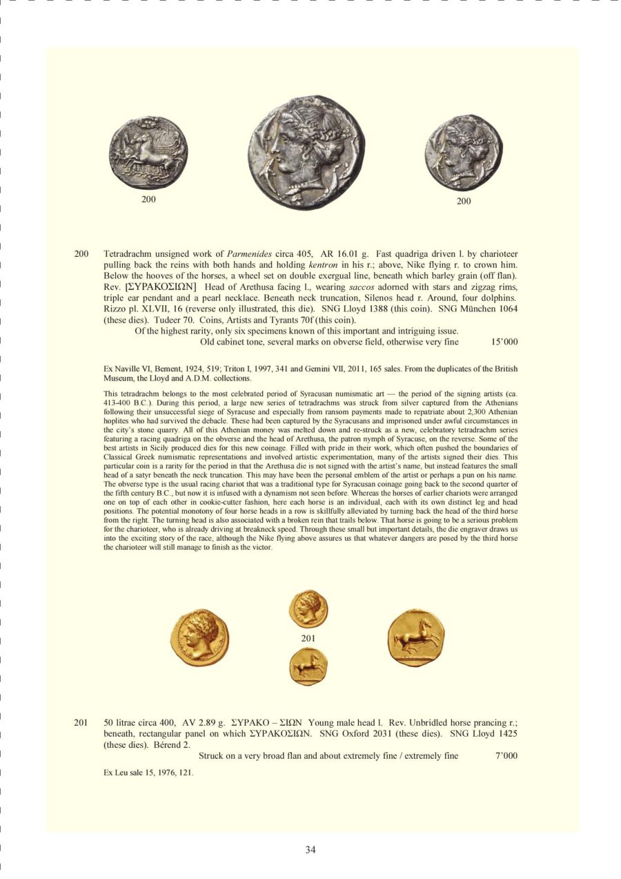 Numismatica Ars Classica Auction 106 (2018) page 35