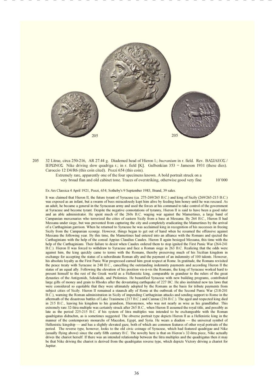 Numismatica Ars Classica Auction 106 (2018) page 37