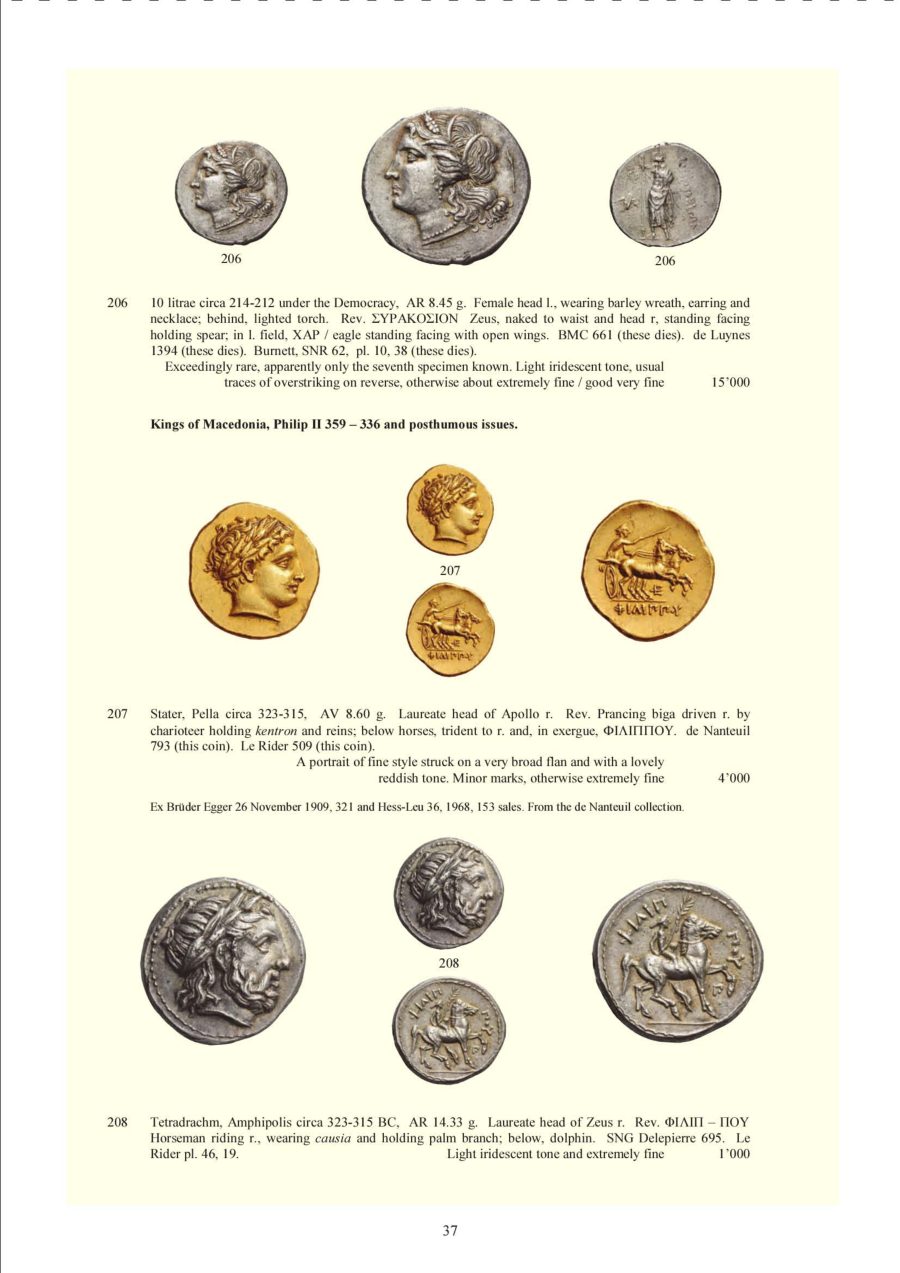 Numismatica Ars Classica Auction 106 (2018) page 38