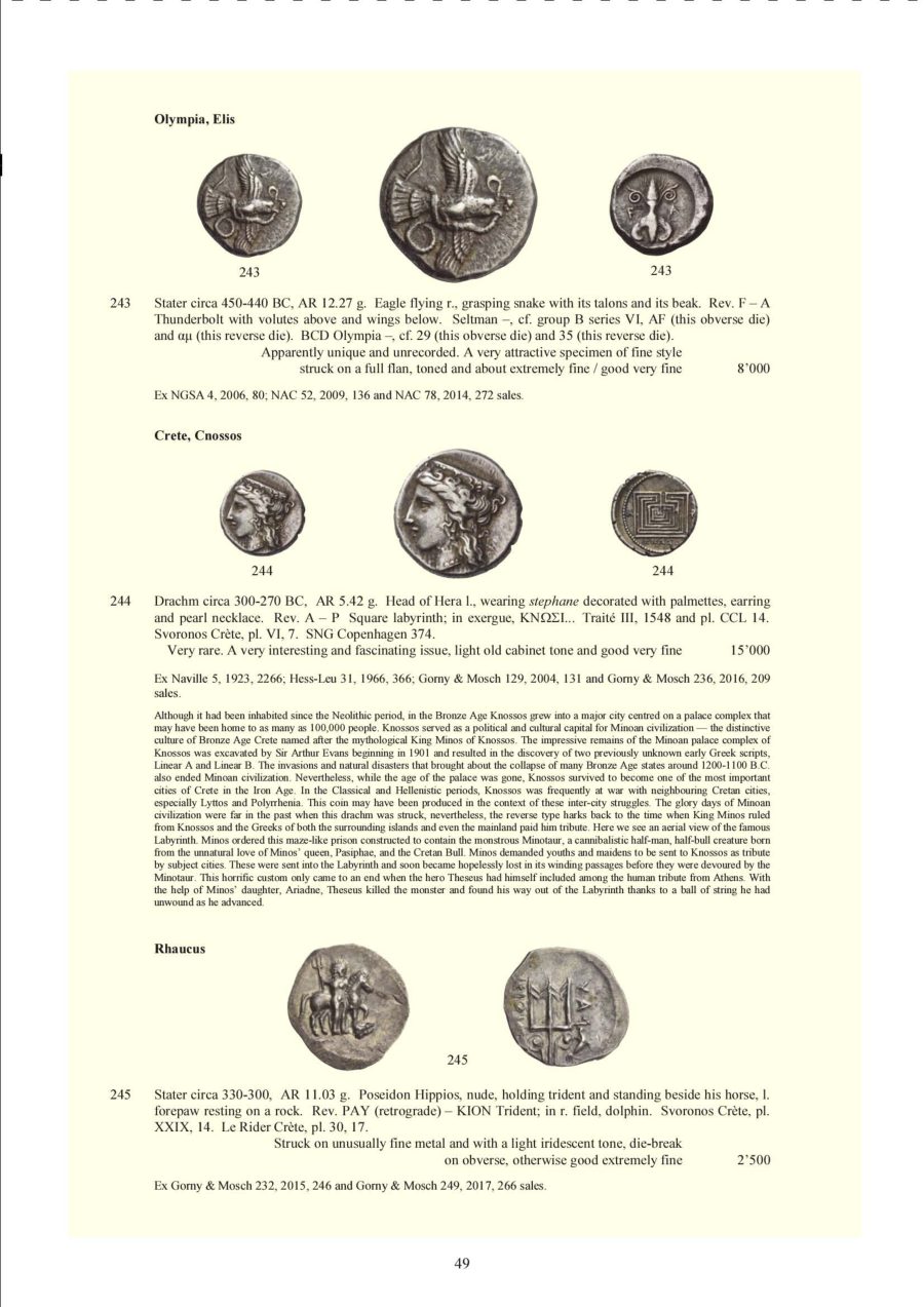 Numismatica Ars Classica Auction 106 (2018) page 50