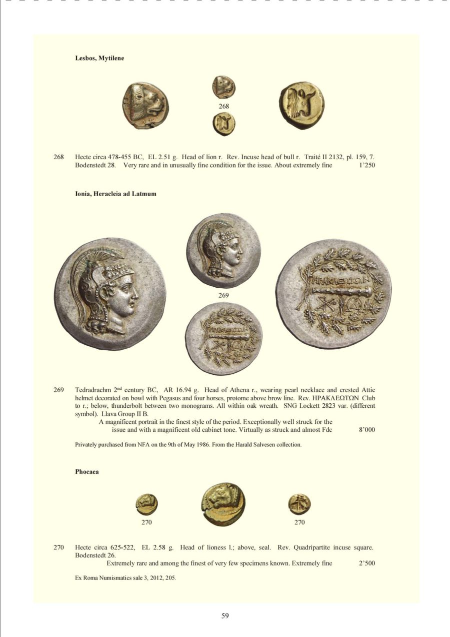 Numismatica Ars Classica Auction 106 (2018) page 60