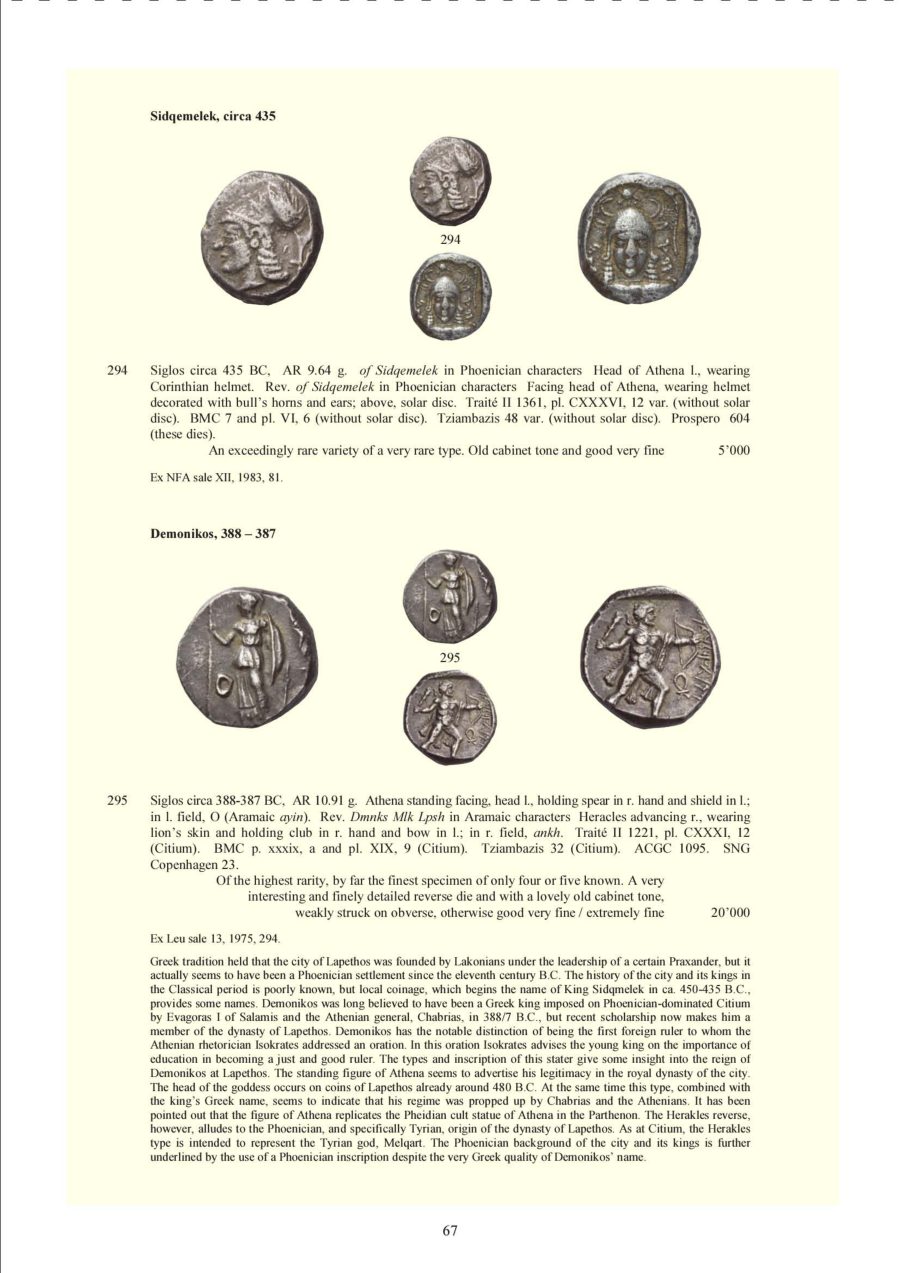 Numismatica Ars Classica Auction 106 (2018) page 68