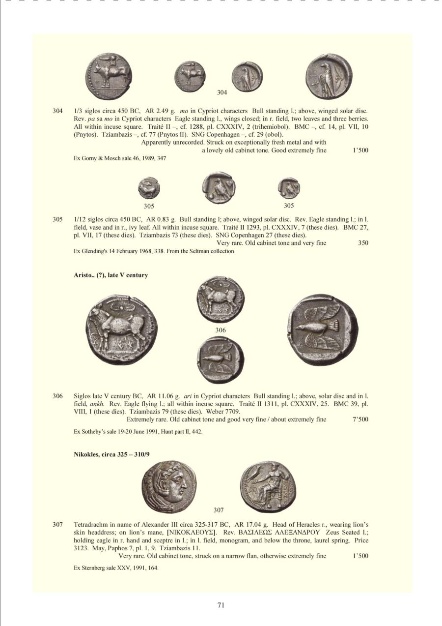 Numismatica Ars Classica Auction 106 (2018) page 72