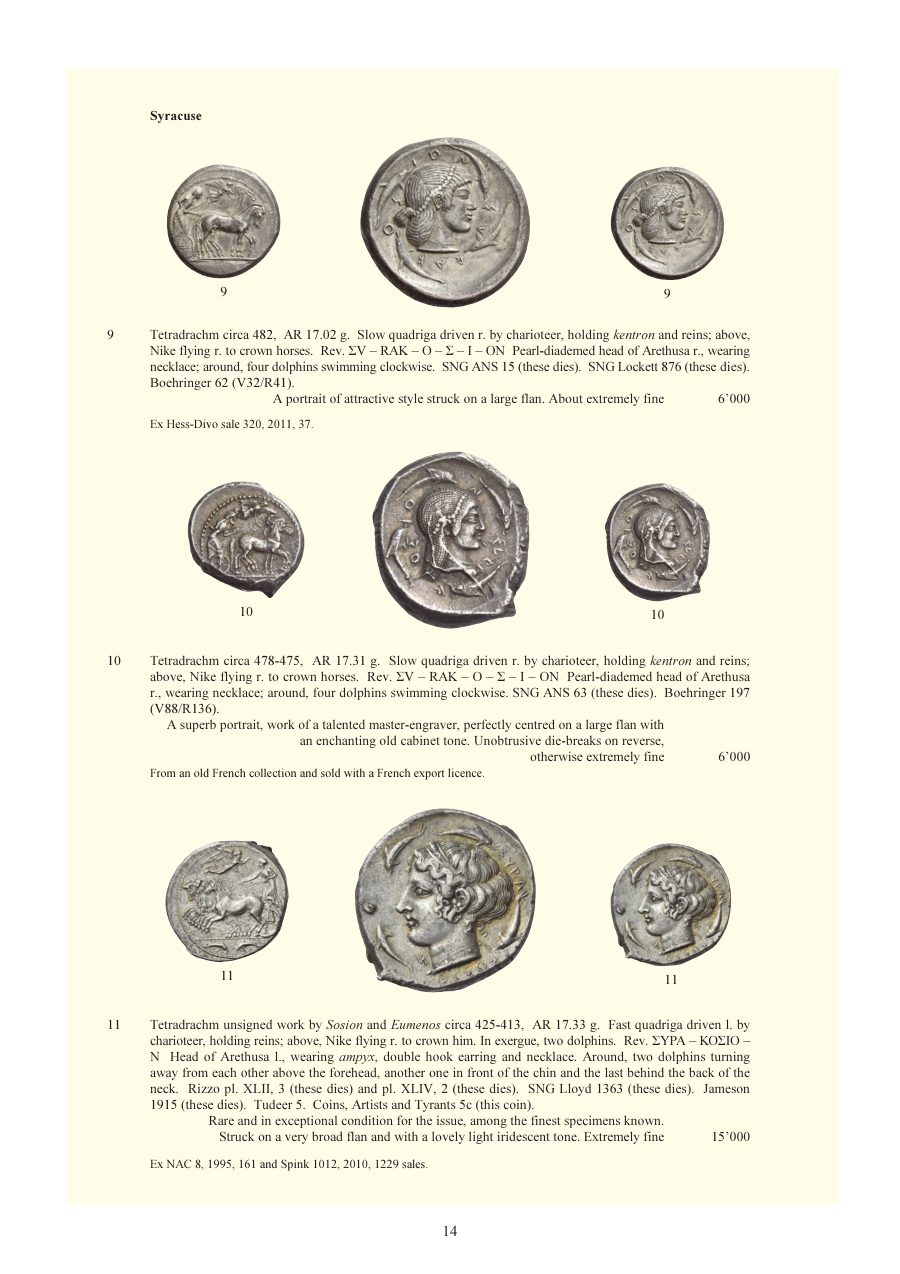 Numismatica Ars Classica Auction 110 (2018) page 15