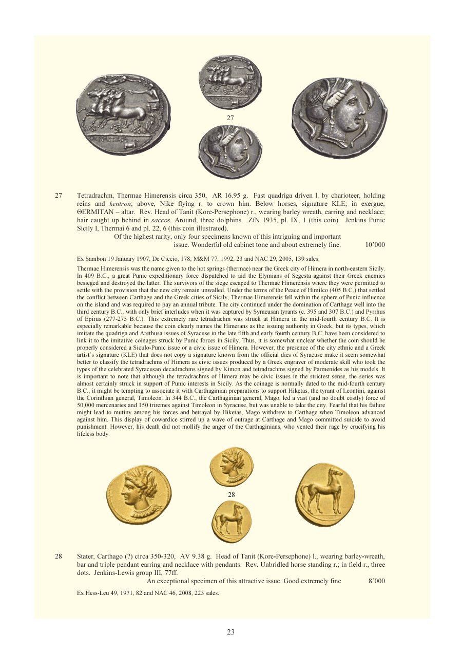 Numismatica Ars Classica Auction 110 (2018) page 24