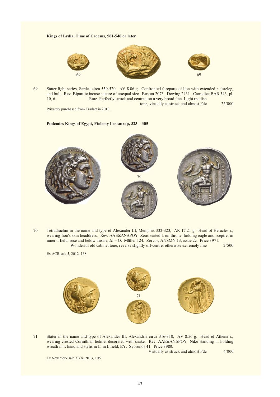 Numismatica Ars Classica Auction 110 (2018) page 44