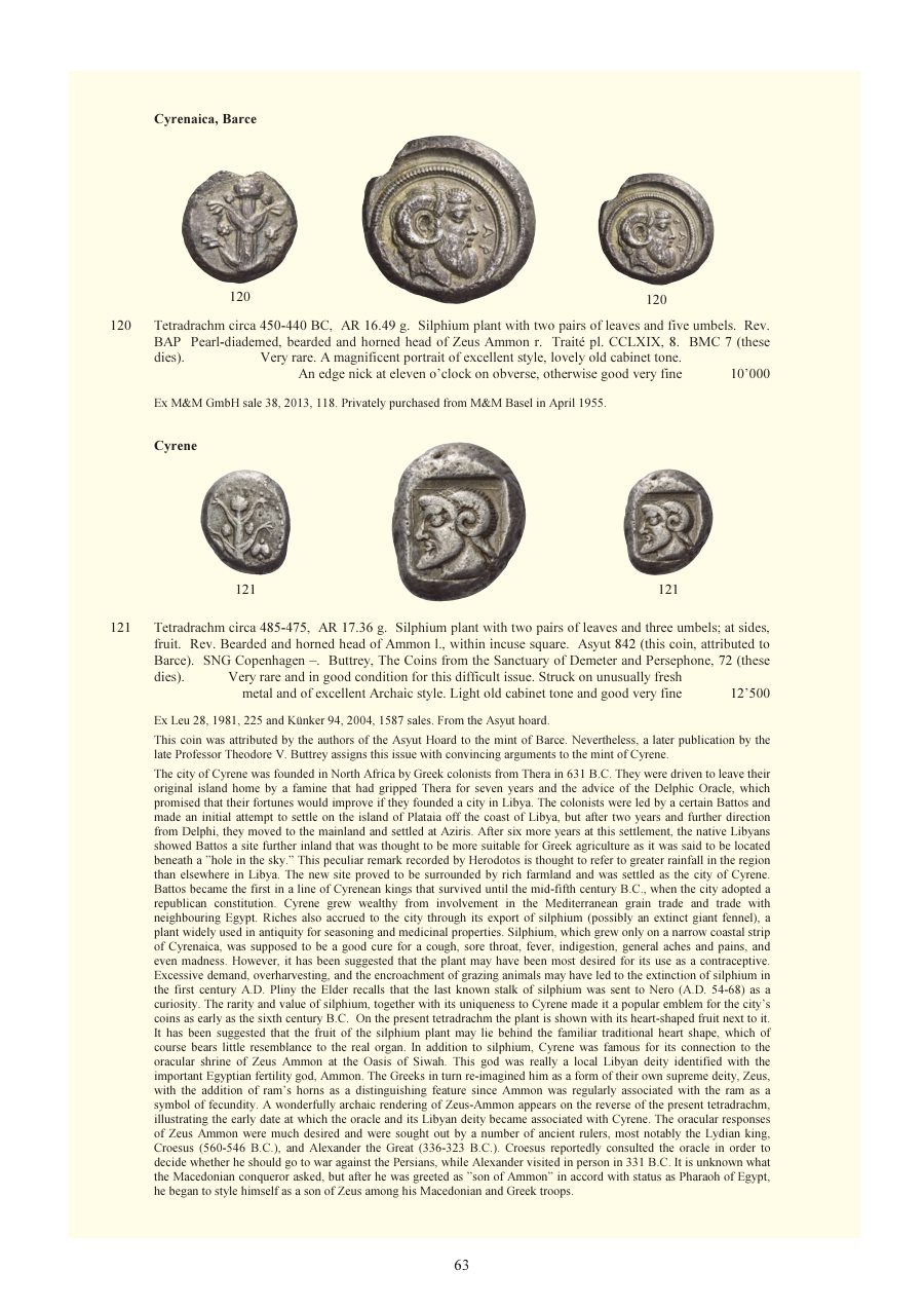 Numismatica Ars Classica Auction 110 (2018) page 64