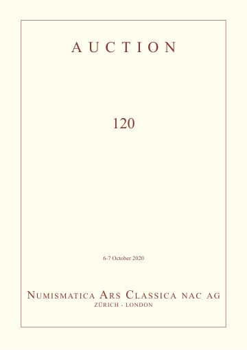 Numismatica Ars Classica Auction 120 (2020) cover