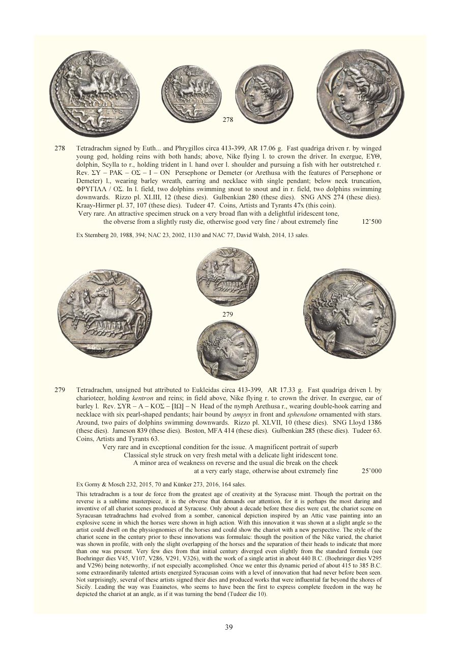 Numismatica Ars Classica Auction 120 (2020) page 41