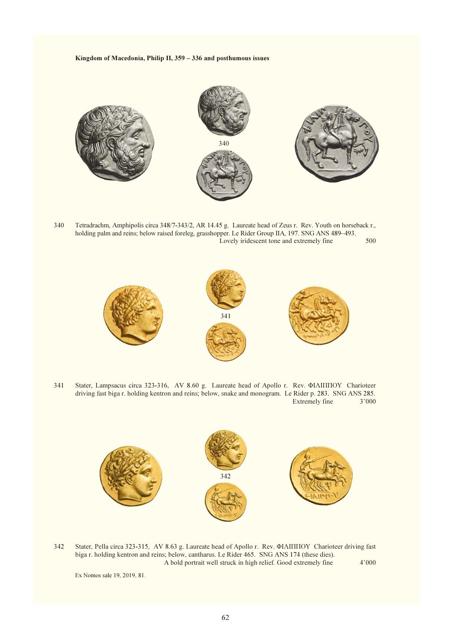 Numismatica Ars Classica Auction 120 (2020) page 64