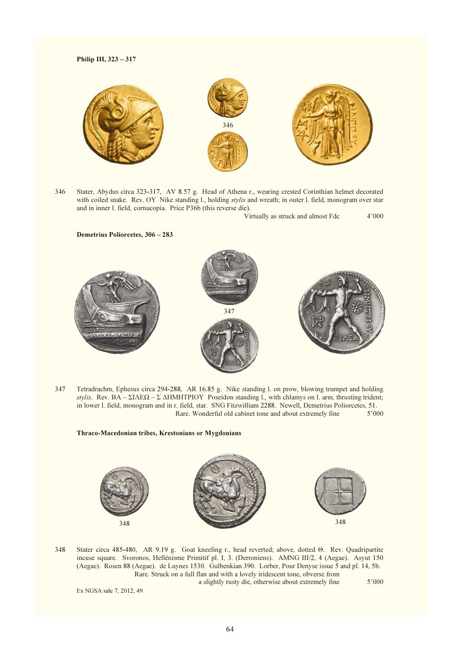 Numismatica Ars Classica Auction 120 (2020) page 66