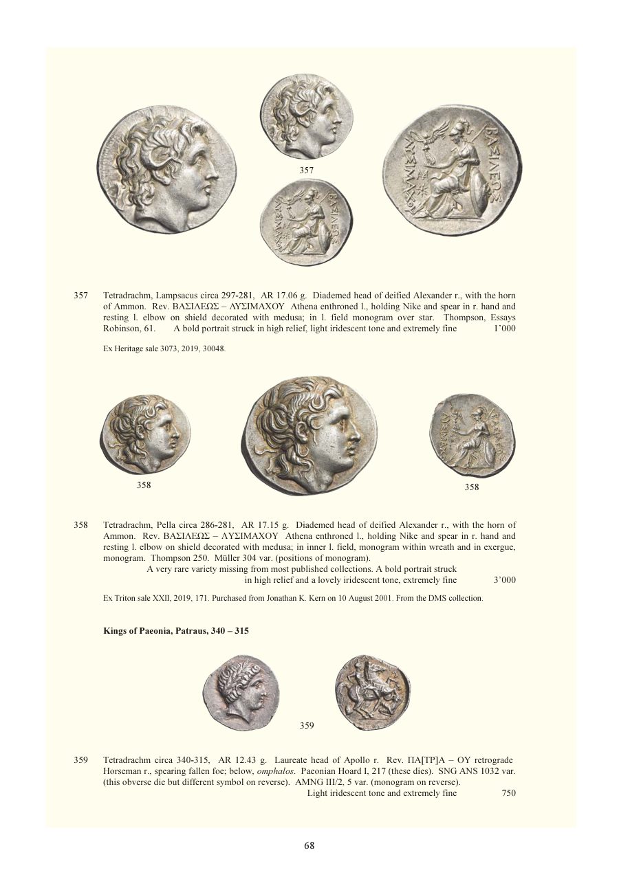 Numismatica Ars Classica Auction 120 (2020) page 70