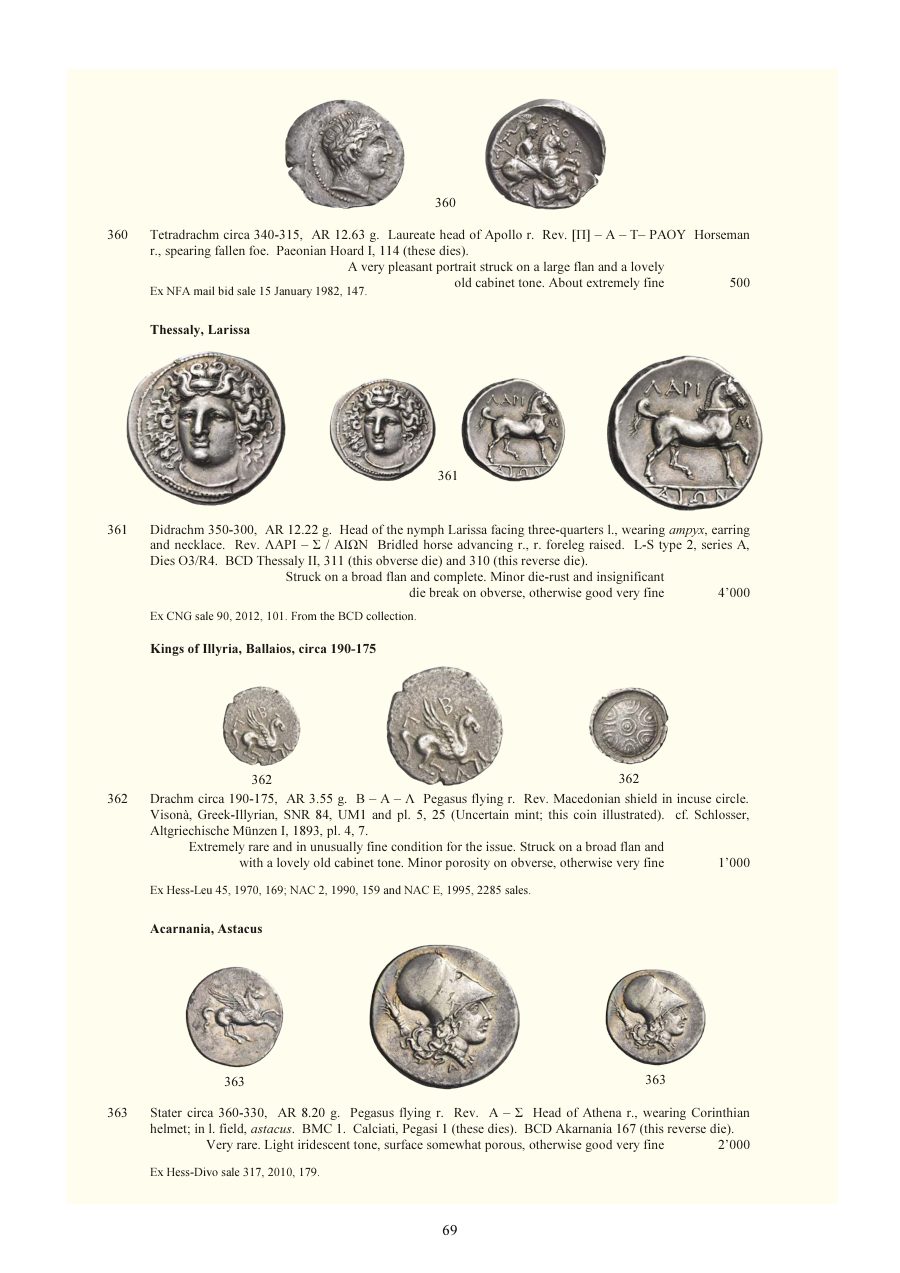 Numismatica Ars Classica Auction 120 (2020) page 71