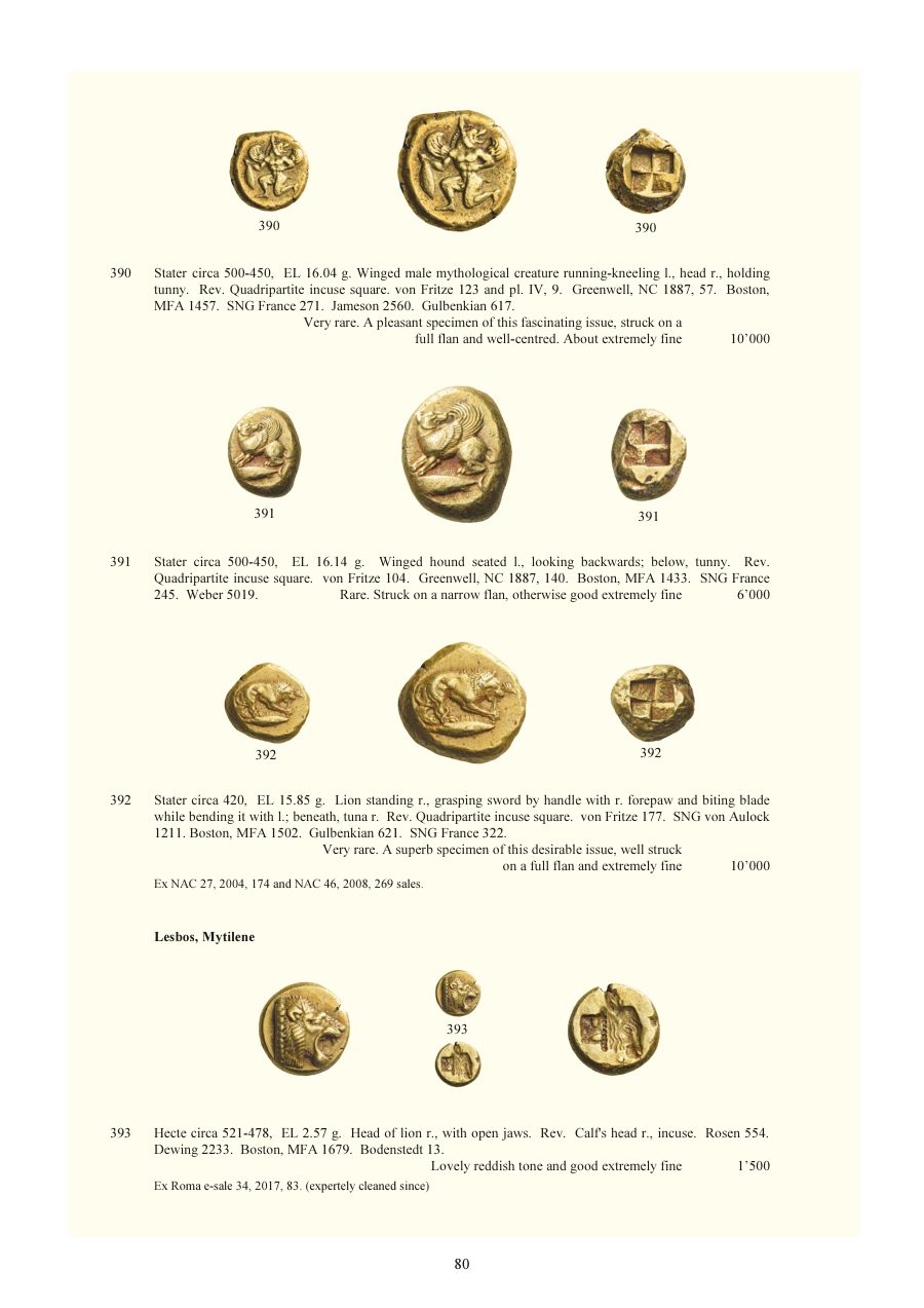 Numismatica Ars Classica Auction 120 (2020) page 82