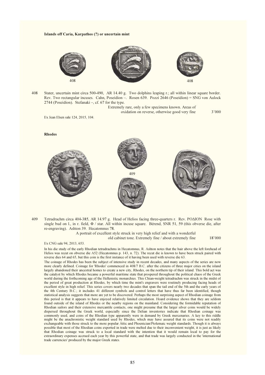 Numismatica Ars Classica Auction 120 (2020) page 87