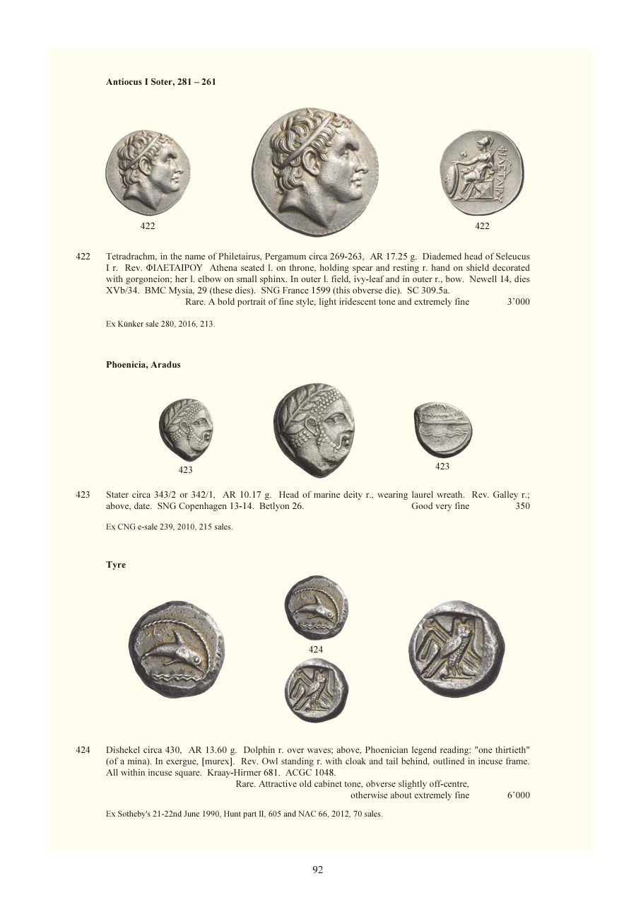 Numismatica Ars Classica Auction 120 (2020) page 94