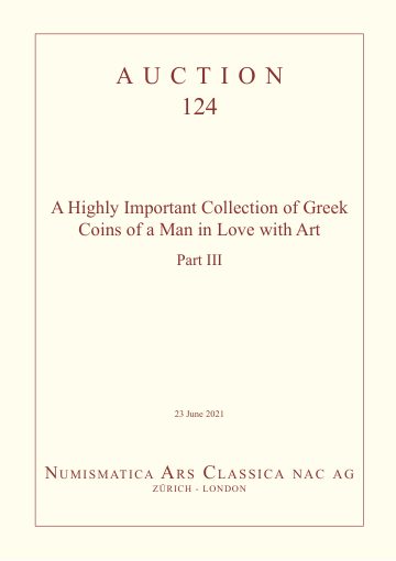 Numismatica Ars Classica Auction 124 (2021) cover