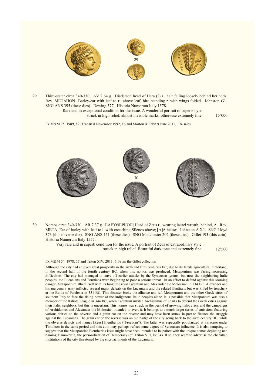 Numismatica Ars Classica Auction 124 (2021) page 25