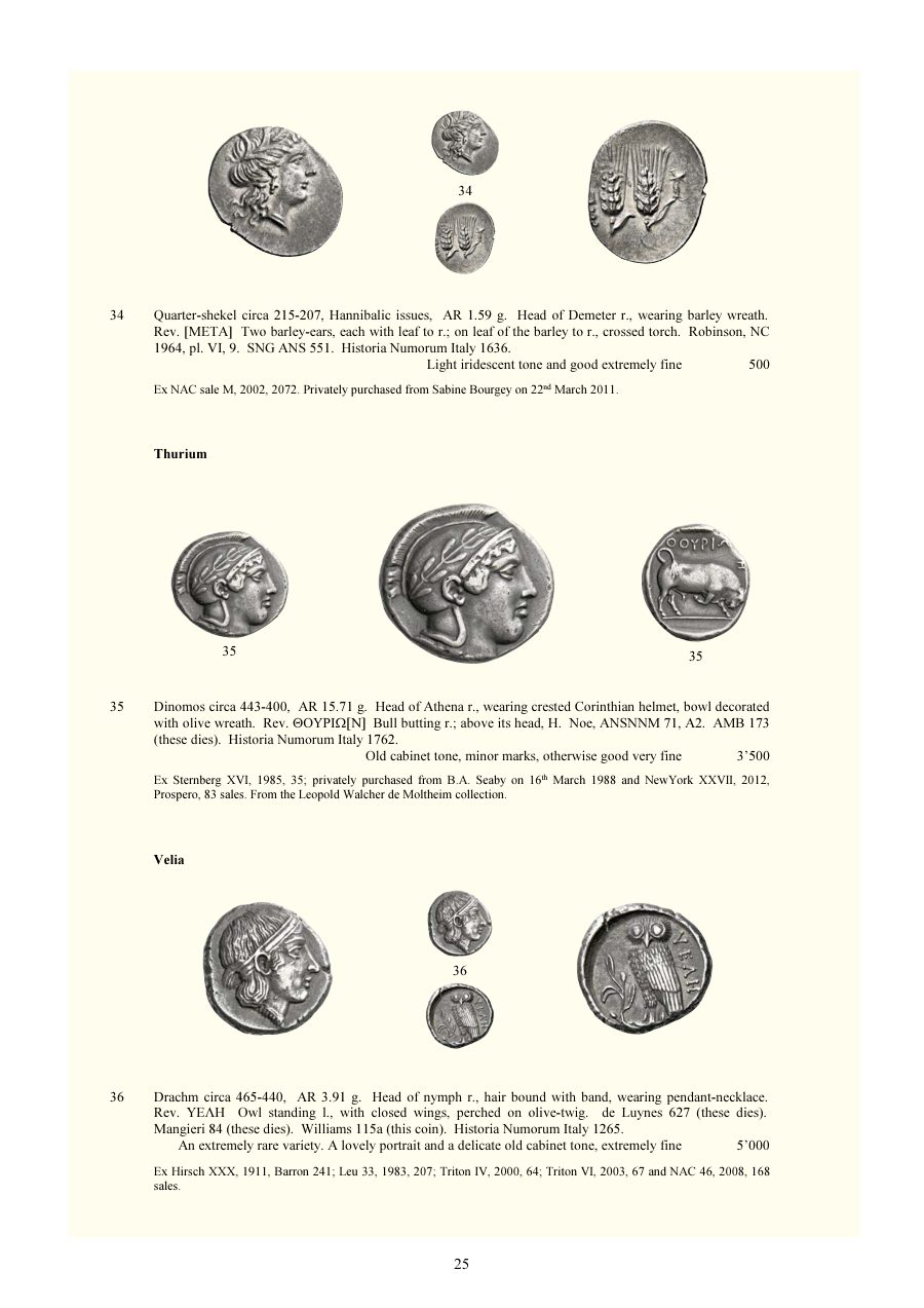Numismatica Ars Classica Auction 124 (2021) page 27