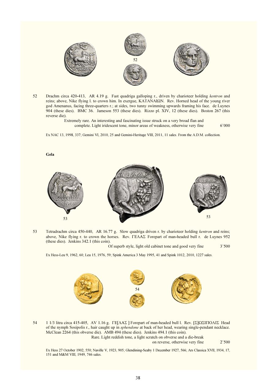 Numismatica Ars Classica Auction 124 (2021) page 40