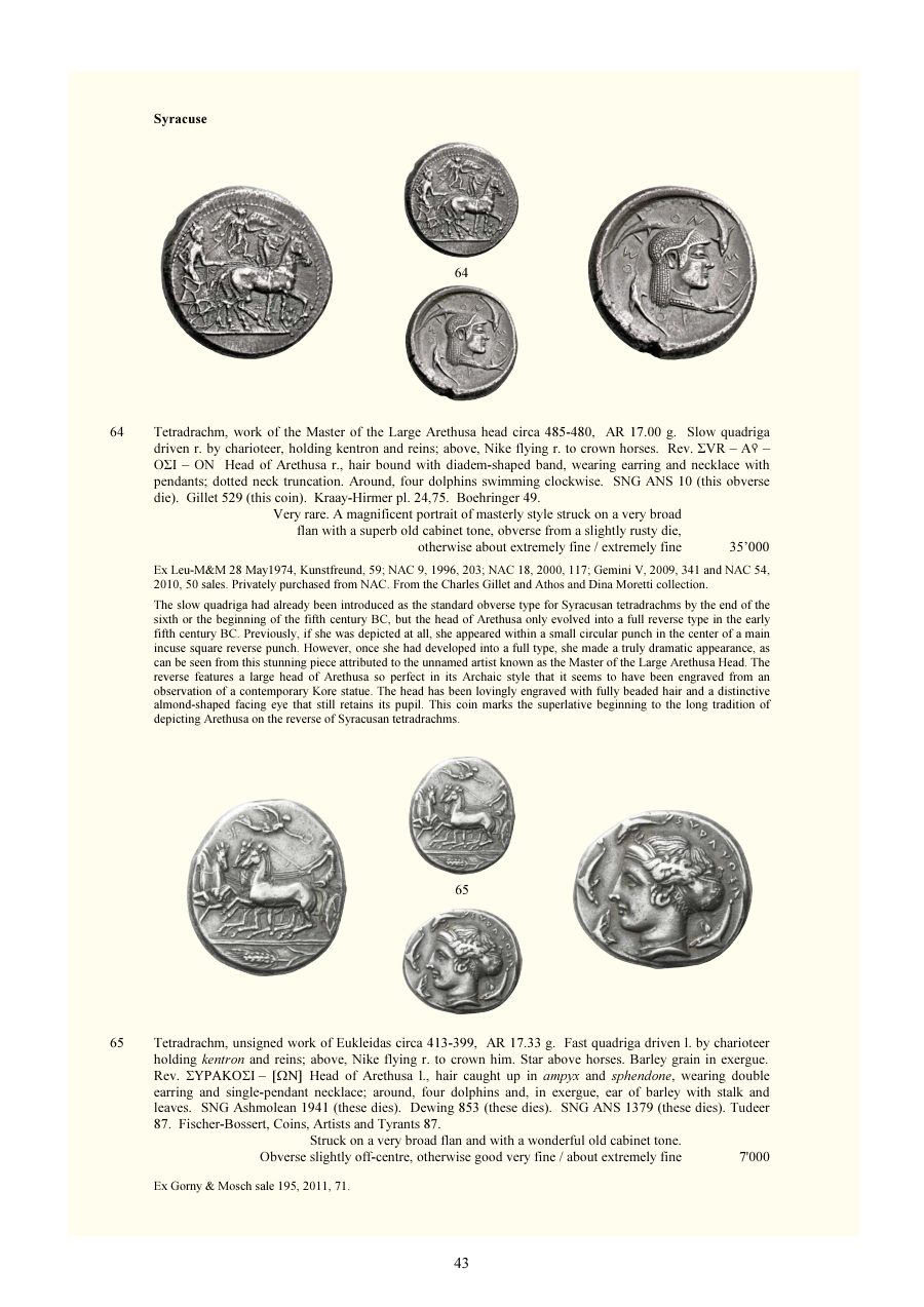 Numismatica Ars Classica Auction 124 (2021) page 45