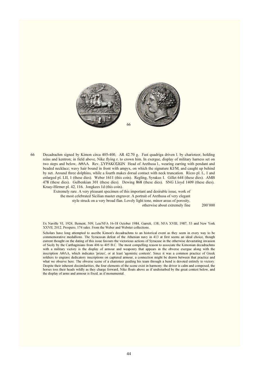 Numismatica Ars Classica Auction 124 (2021) page 46