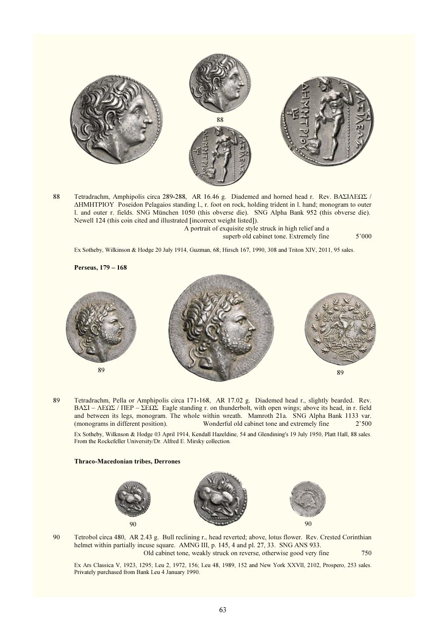 Numismatica Ars Classica Auction 124 (2021) page 65