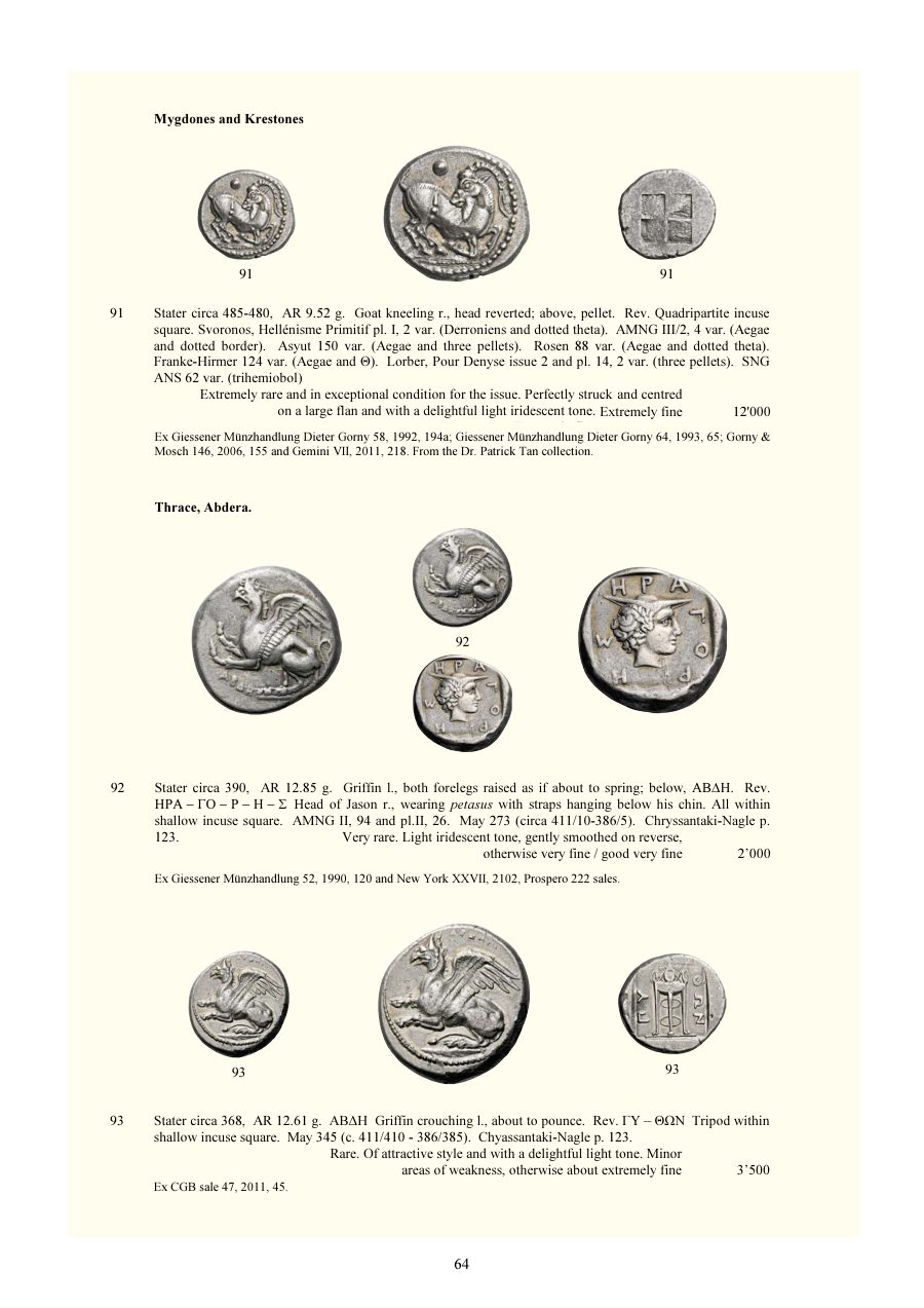 Numismatica Ars Classica Auction 124 (2021) page 66
