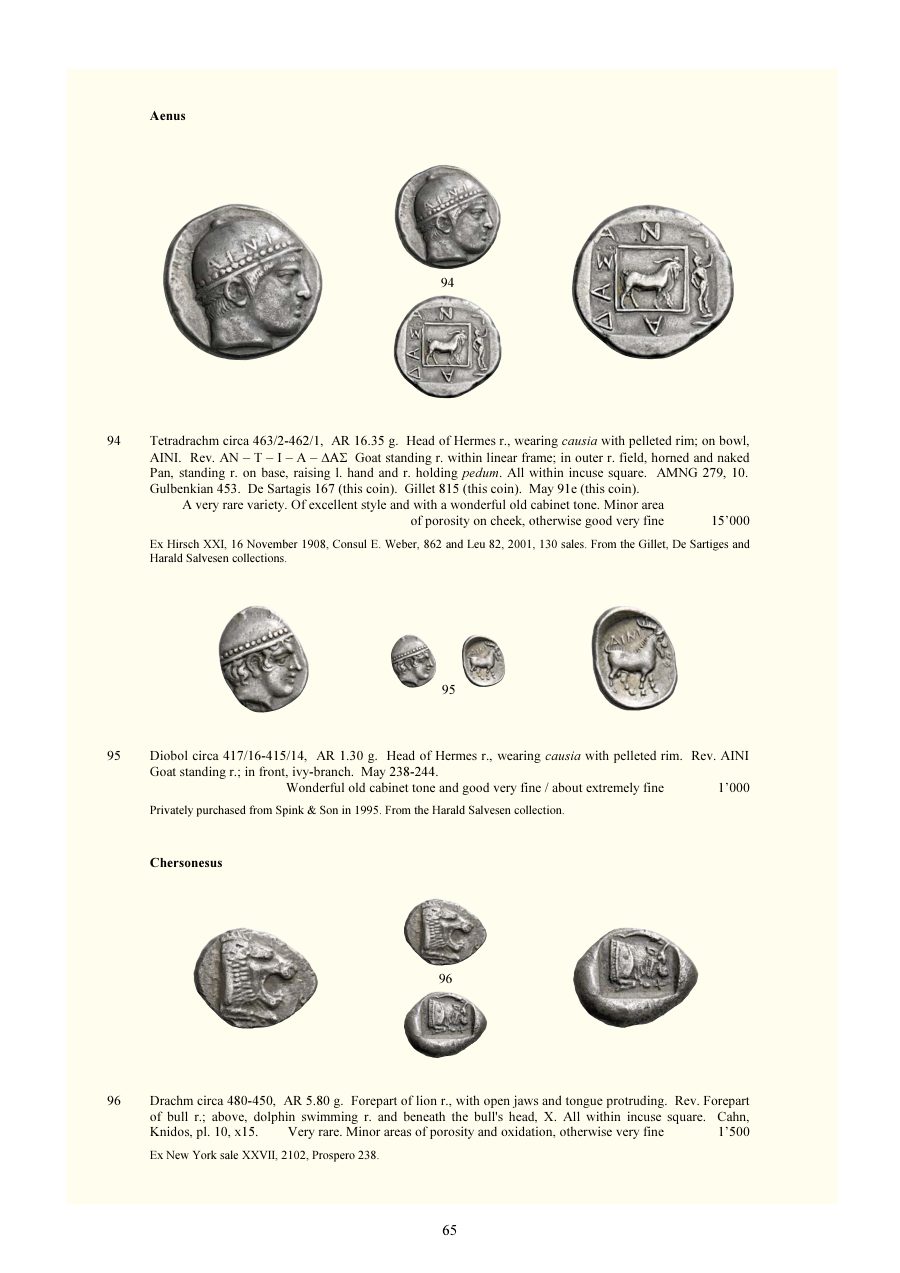 Numismatica Ars Classica Auction 124 (2021) page 67