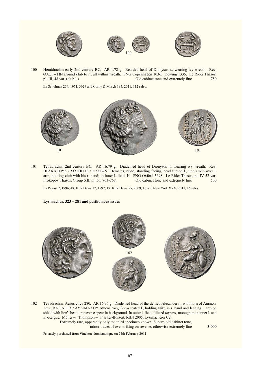 Numismatica Ars Classica Auction 124 (2021) page 69