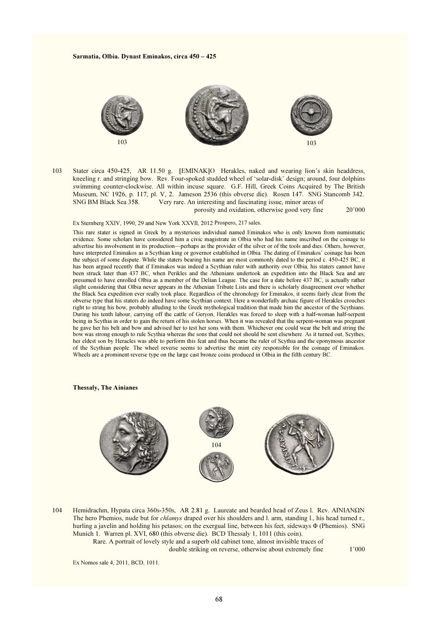 Numismatica Ars Classica Auction 124 (2021) page 70
