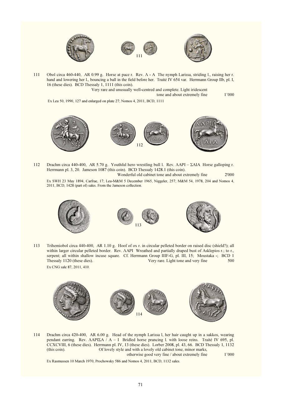 Numismatica Ars Classica Auction 124 (2021) page 73