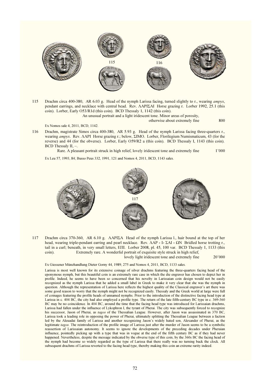Numismatica Ars Classica Auction 124 (2021) page 74