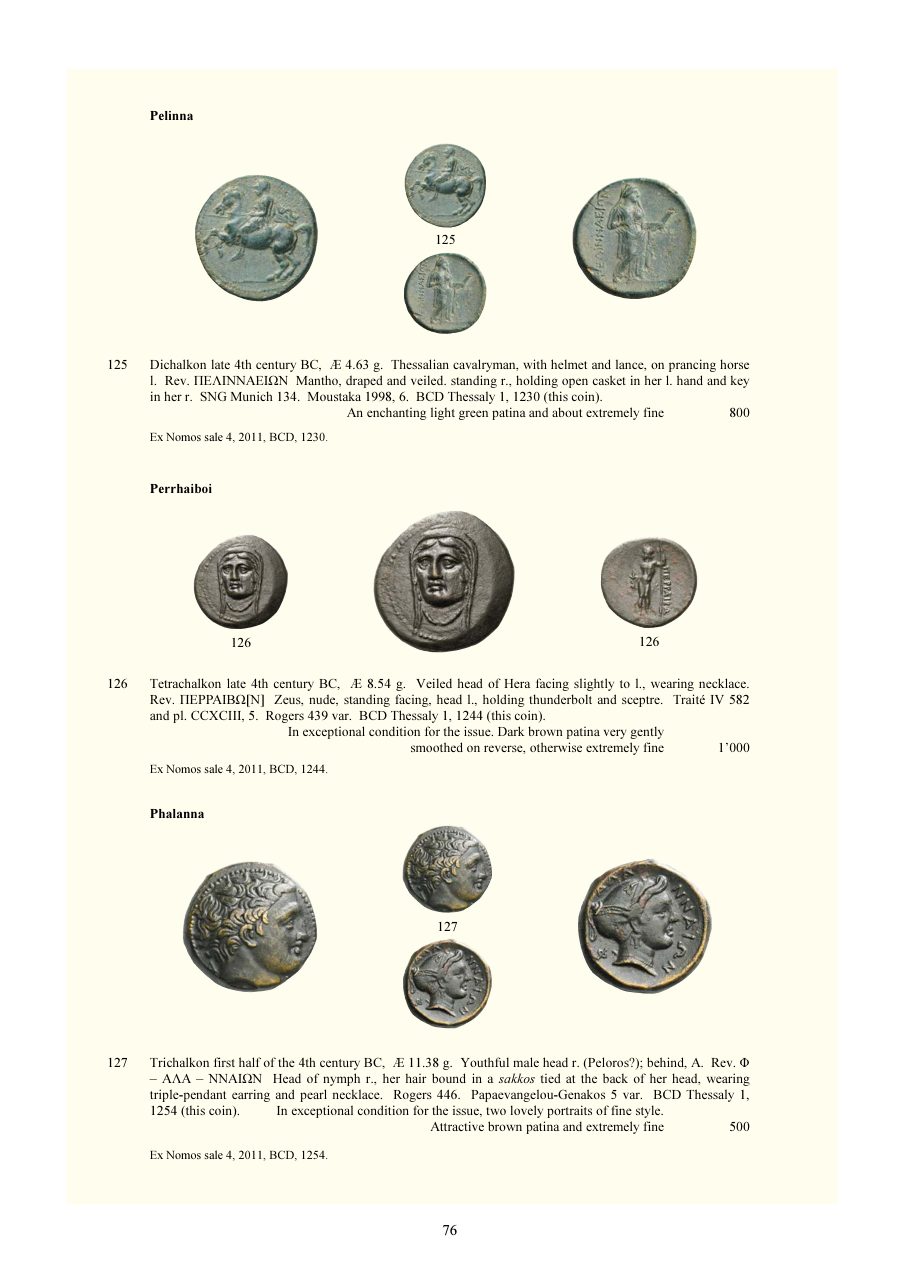 Numismatica Ars Classica Auction 124 (2021) page 78