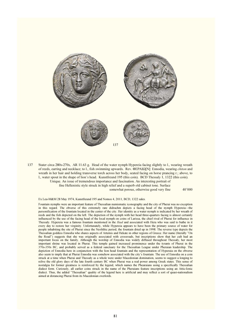 Numismatica Ars Classica Auction 124 (2021) page 83