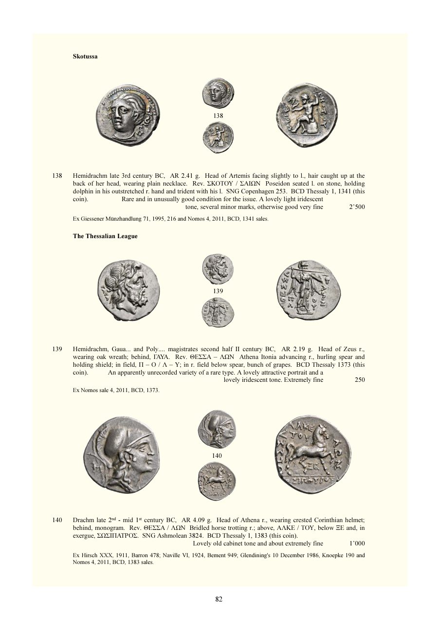 Numismatica Ars Classica Auction 124 (2021) page 84
