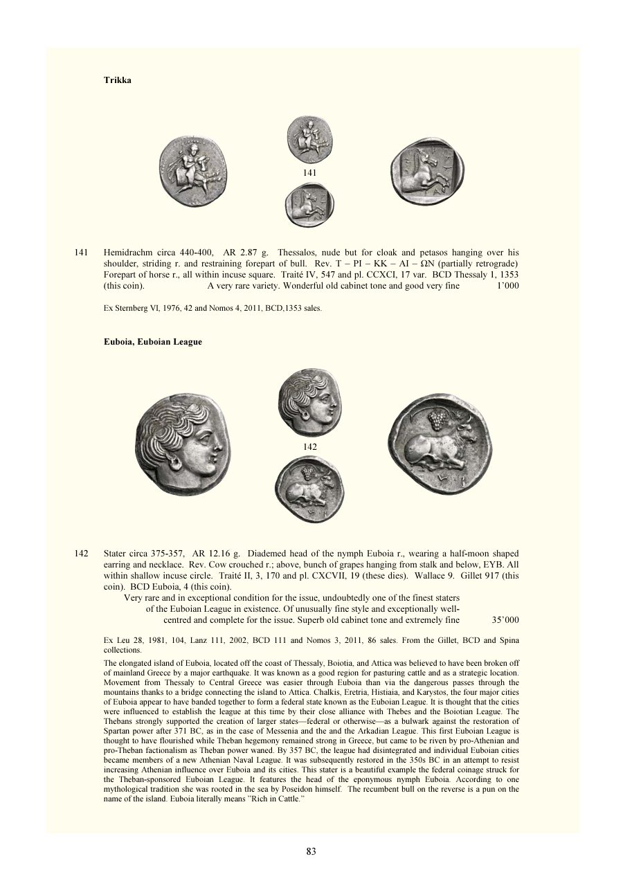 Numismatica Ars Classica Auction 124 (2021) page 85