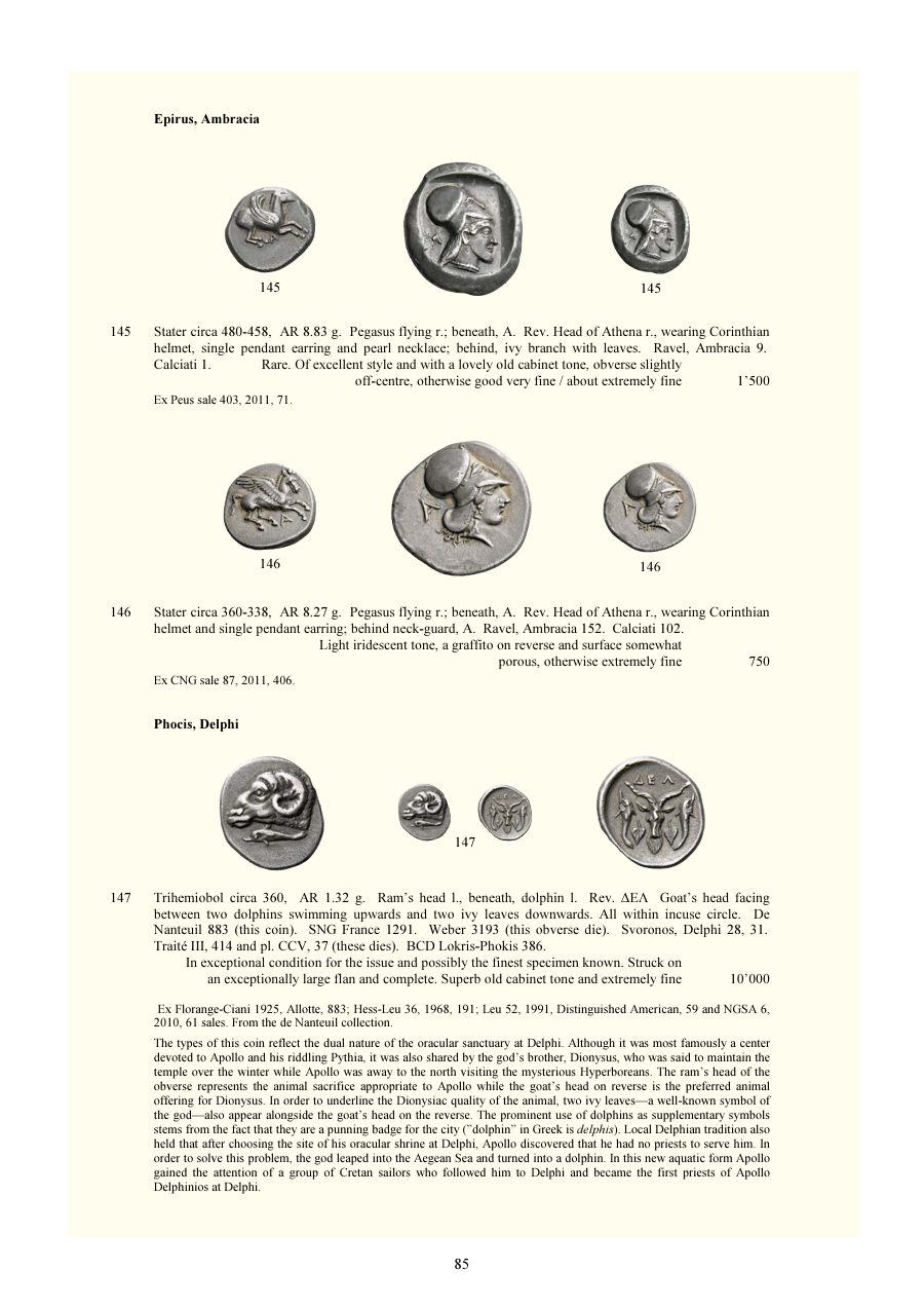 Numismatica Ars Classica Auction 124 (2021) page 87