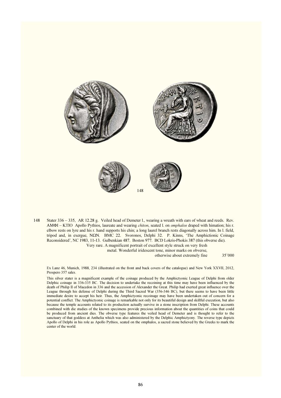 Numismatica Ars Classica Auction 124 (2021) page 88